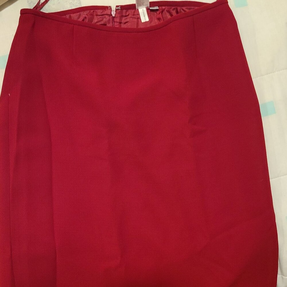Women’s Red ‘Kasper’ Pencil Skirt
